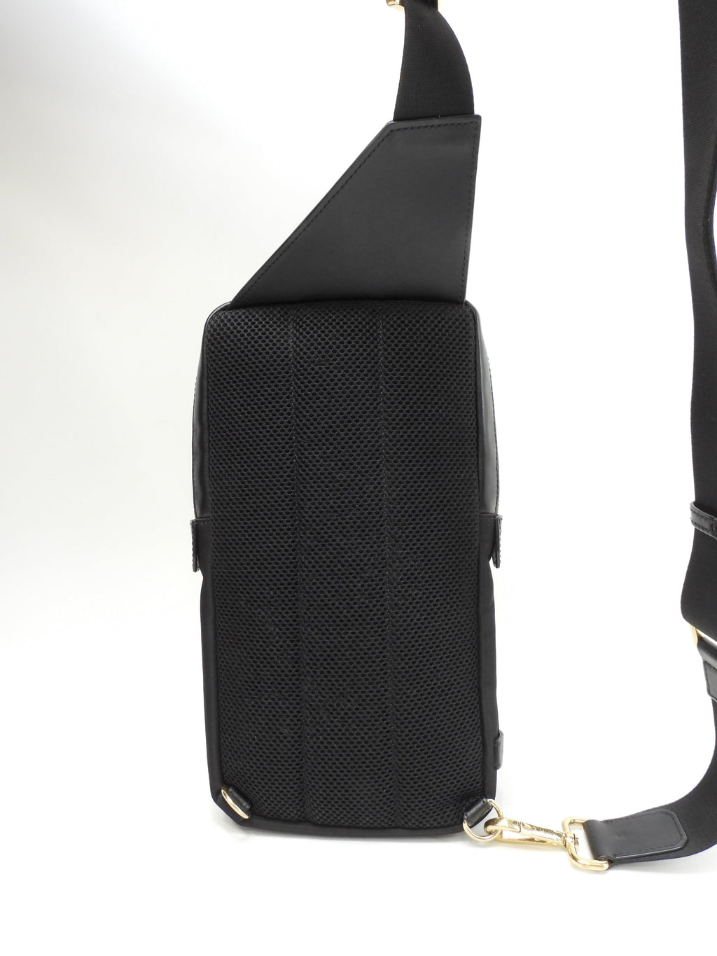 Fendi marsupio Mostro in nylon nero, belt bag, ottime condizioni @ 62