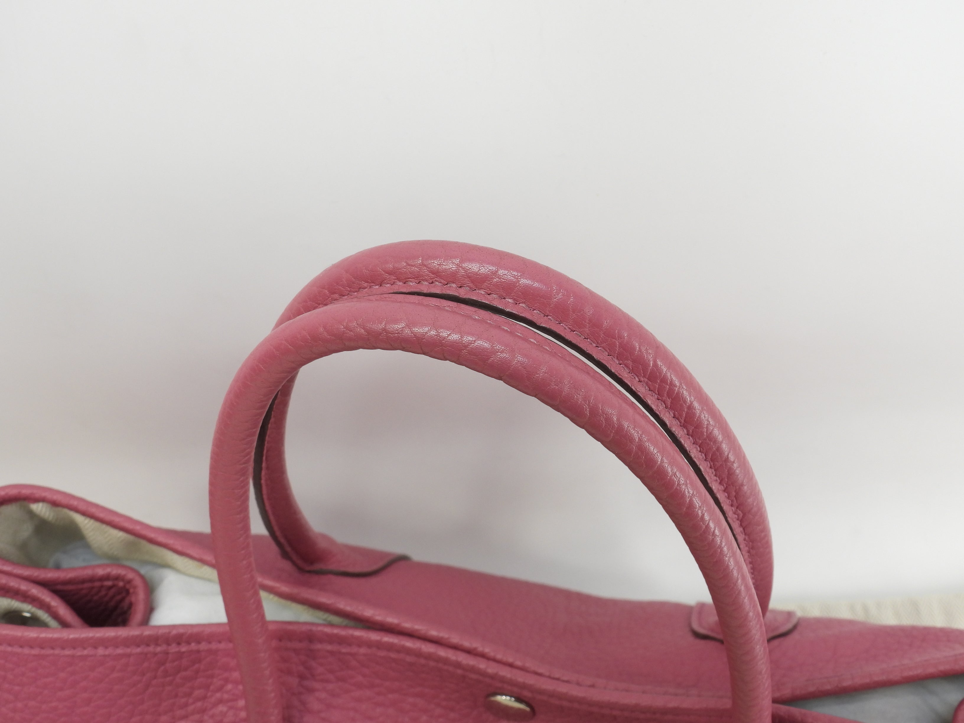 Hermès Garden Party PM in pelle Negonda Rosewood, borsa tote tracolla @□O
