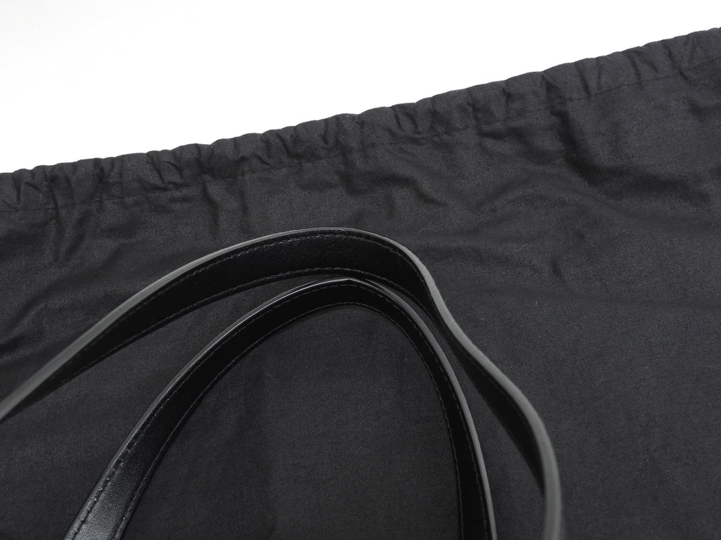 Saint Laurent Borsa Tote Teddy YSL Nera con Pochette Interna a Sacchetto Tracolla @ 2