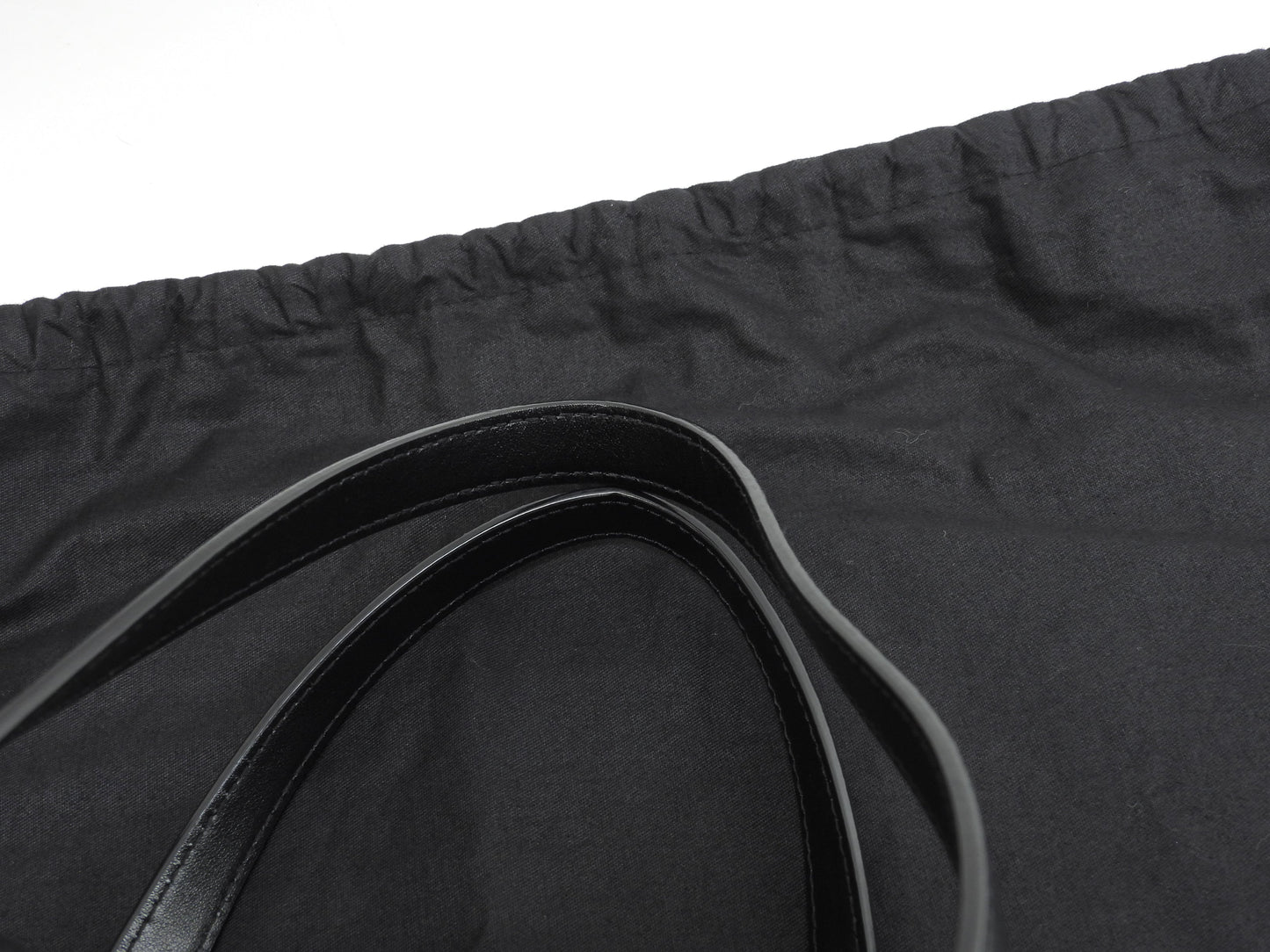 Saint Laurent Borsa Tote Teddy YSL Nera con Pochette Interna a Sacchetto Tracolla @ 2