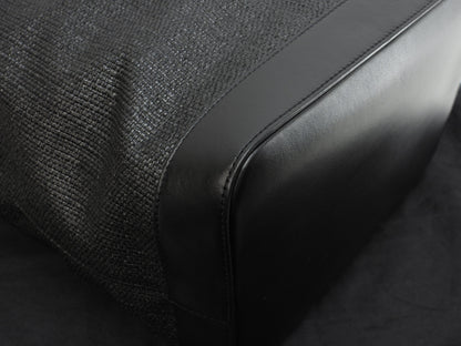 Saint Laurent Borsa Tote Teddy YSL Nera con Pochette Interna a Sacchetto Tracolla @ 2