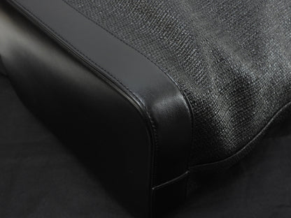 Saint Laurent Borsa Tote Teddy YSL Nera con Pochette Interna a Sacchetto Tracolla @ 2