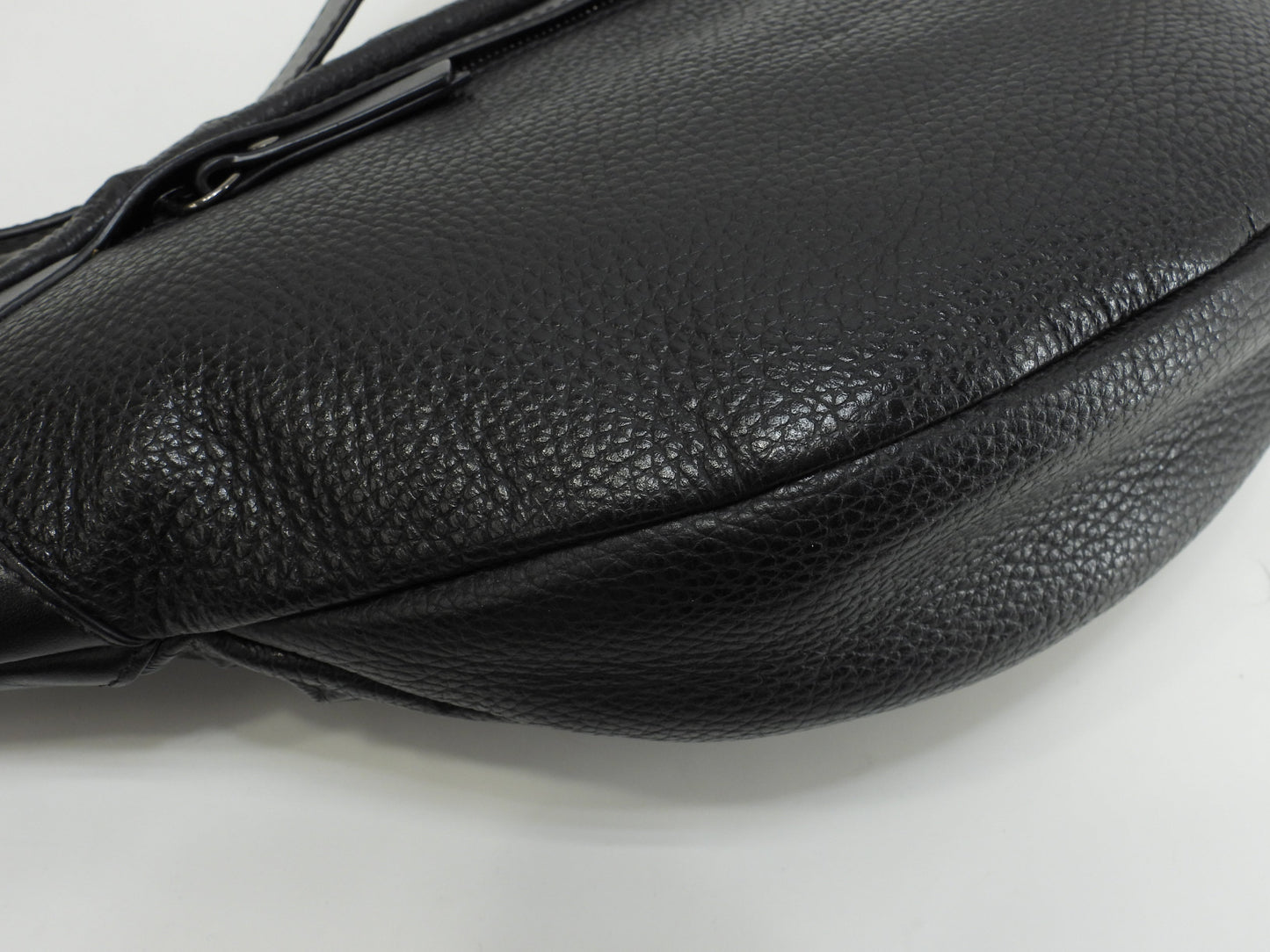 Jimmy Choo DERRY borsa a marsupio in pelle nera goffrata a stelle, ottime condizioni @THRGV9