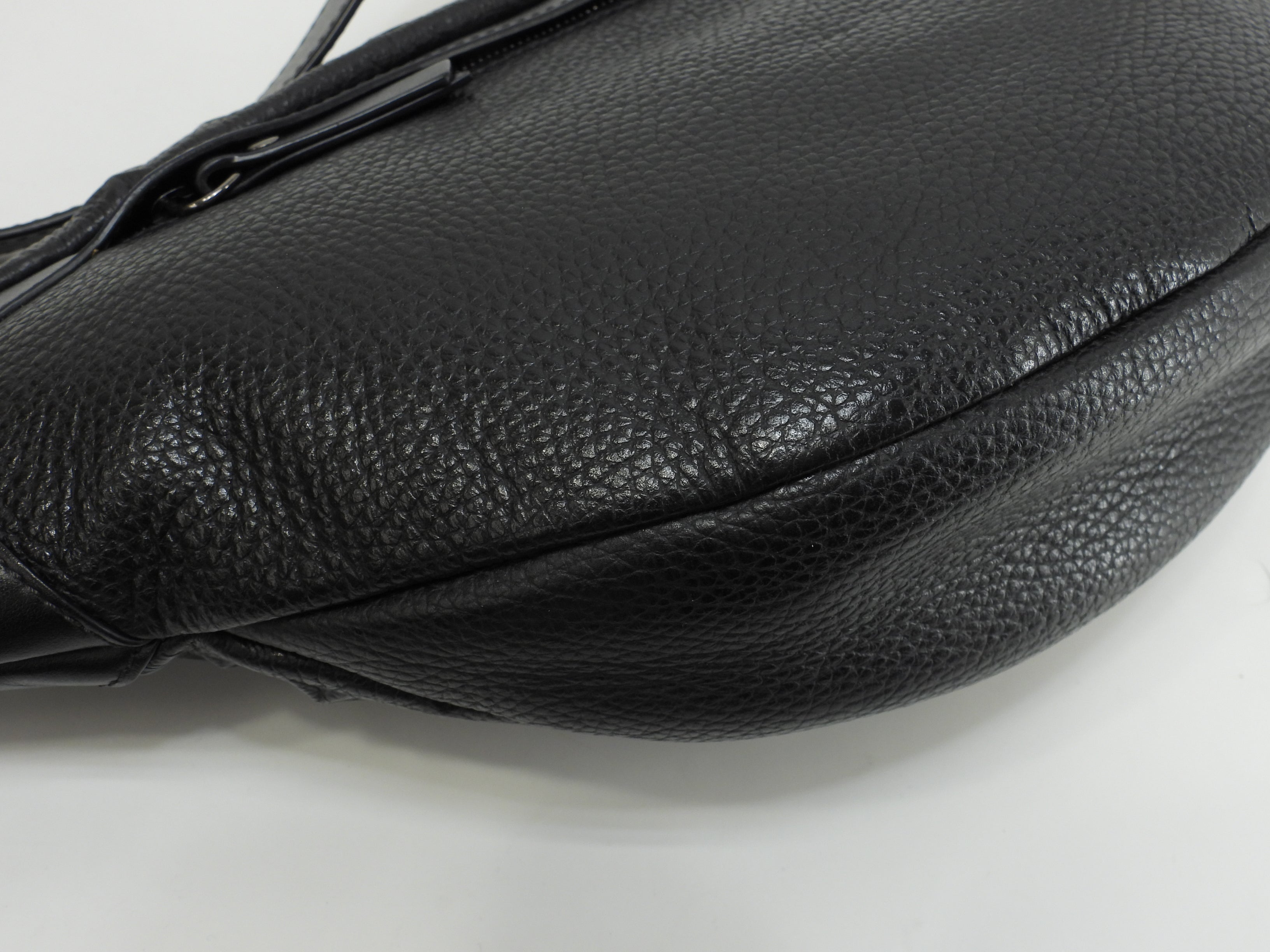 Jimmy Choo DERRY borsa a marsupio in pelle nera goffrata a stelle, ottime condizioni @THRGV9