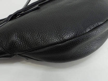 Jimmy Choo DERRY borsa a marsupio in pelle nera goffrata a stelle, ottime condizioni @THRGV9