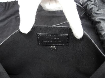Saint Laurent Borsa Tote Teddy YSL Nera con Pochette Interna a Sacchetto Tracolla @ 2