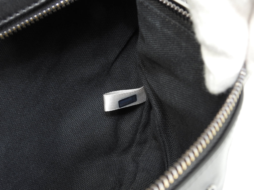 Jimmy Choo DERRY borsa a marsupio in pelle nera goffrata a stelle, ottime condizioni @THRGV9