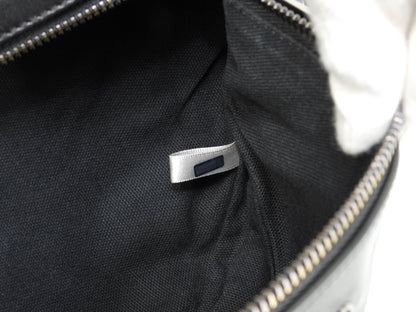 Jimmy Choo DERRY borsa a marsupio in pelle nera goffrata a stelle, ottime condizioni @THRGV9