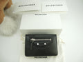 Balenciaga Mini Portafoglio Classico in Pelle Nera, Compatto, Nuovo di zecca @ 1