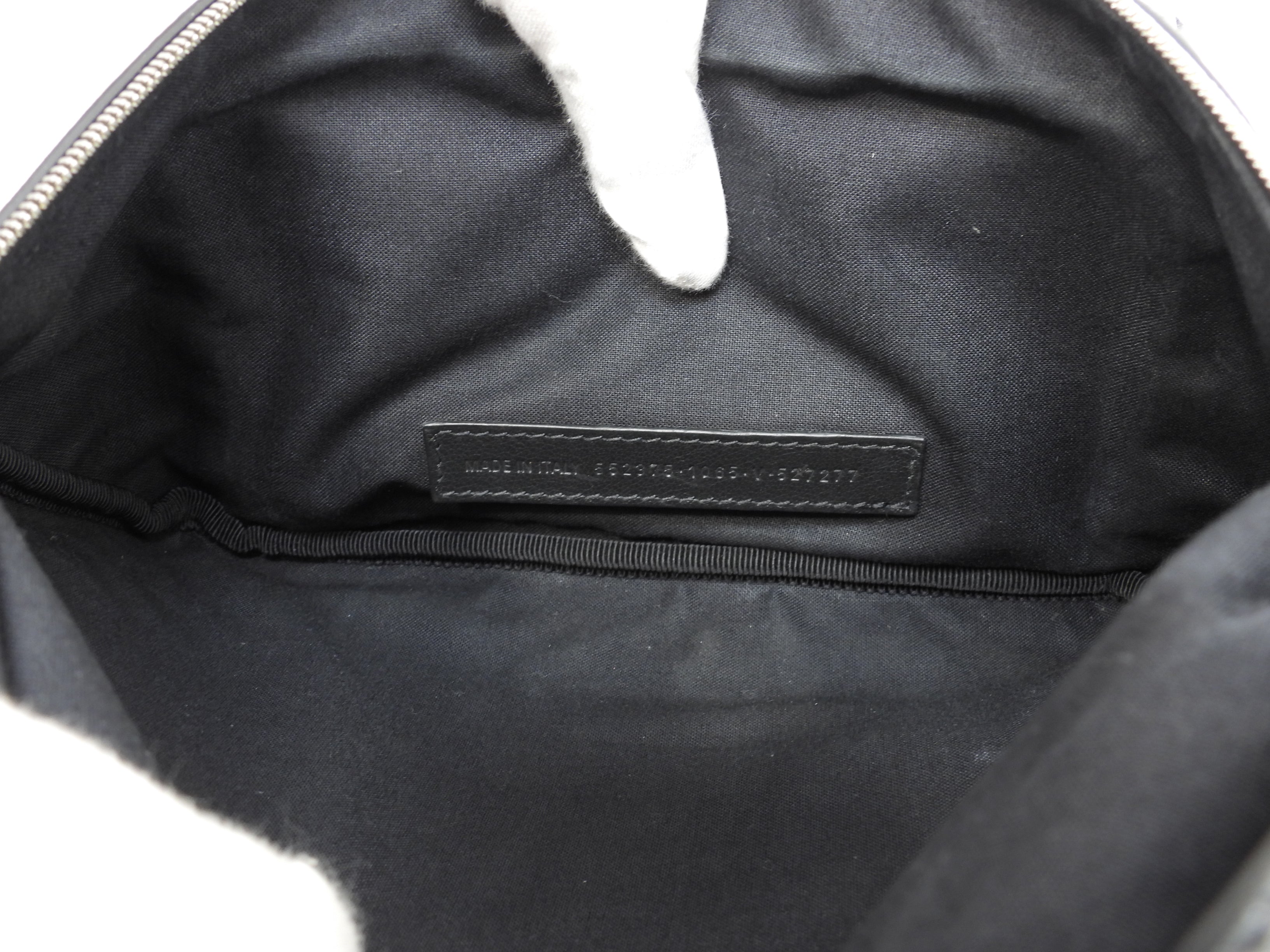 Balenciaga Marsupio Everyday in pelle nero-rosso, ottime condizioni @ 28