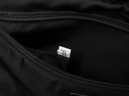 Prada Borsa a tracolla mimetica Tessuto nero/grigio/blu navy Borsa a tracolla/marsupio in condizioni eccellenti @58/C164