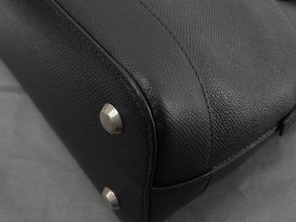 Balenciaga Borsa a mano S in pelle nera con logo grigio e tracolla staccabile, pochette, ottime condizioni @ 49