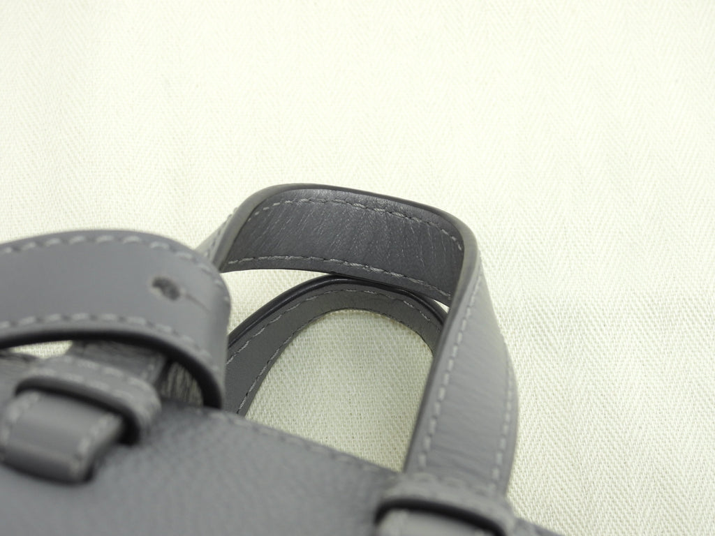ロエベ ハンモックミニ レザー ストーム ポシェット ミニハンドバッグ 美品@062213