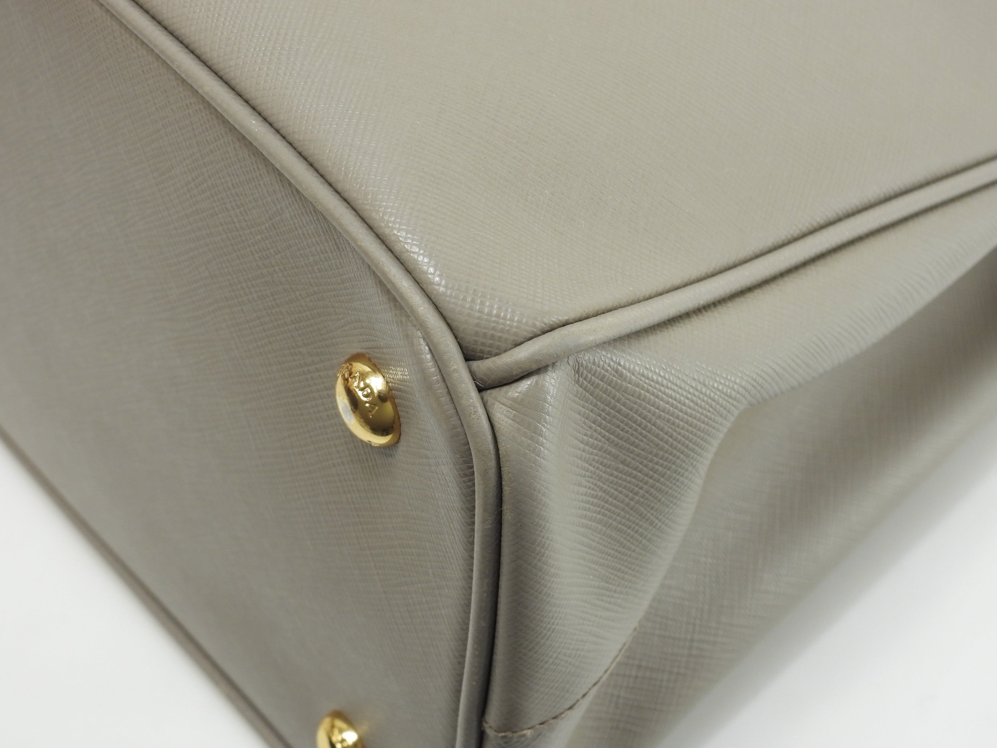 Prada Borsa Tote Galleria MM Saffiano Grigia con Tracolla @58/Q173