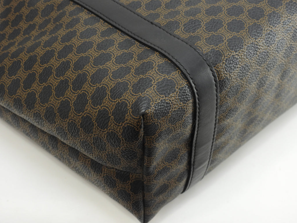 Borsa a tracolla Celine Macadam Triomphe nera Shopping Bag in ottime condizioni2@MC98/2 2
