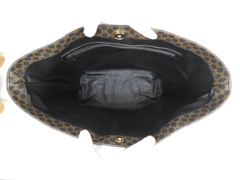 Borsa a tracolla Celine Macadam Triomphe nera Shopping Bag in ottime condizioni2@MC98/2 2