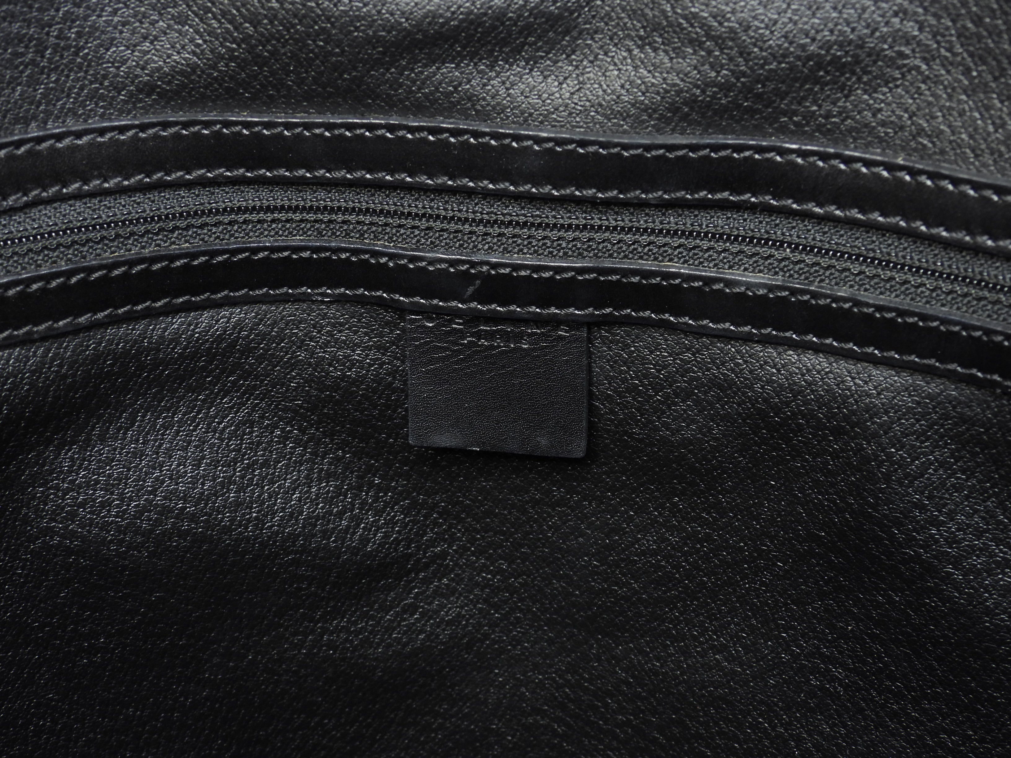 Borsa a tracolla Celine Macadam Triomphe nera Shopping Bag in ottime condizioni2@MC98/2 2