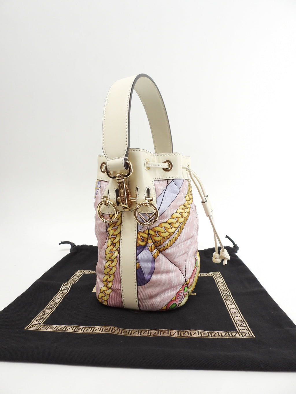 FENDI Borsa a mano Mon Tresor Fendace Pochette Mai usata@ 6