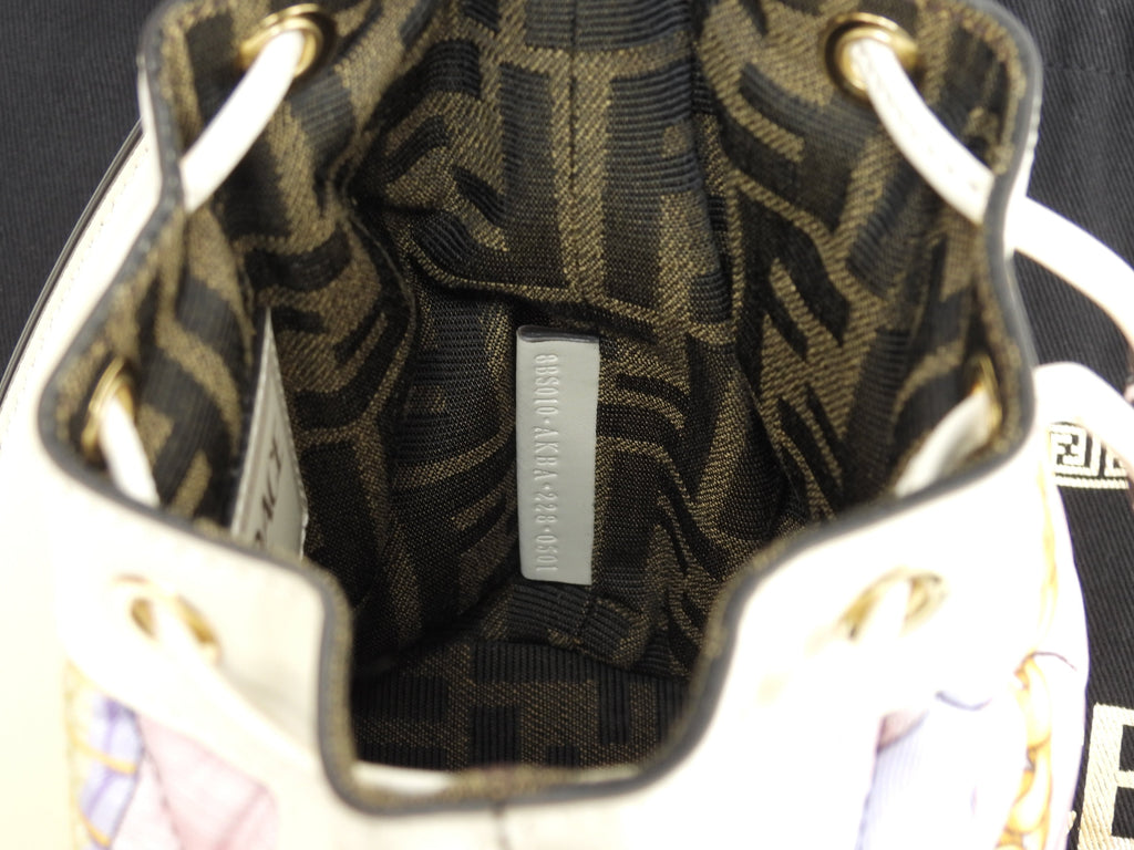 FENDI Borsa a mano Mon Tresor Fendace Pochette Mai usata@ 6