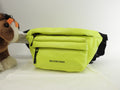 Balenciaga Borsa a cintura grande Every Day in pelle fluorescente gialla, borsa a tracolla @ 39