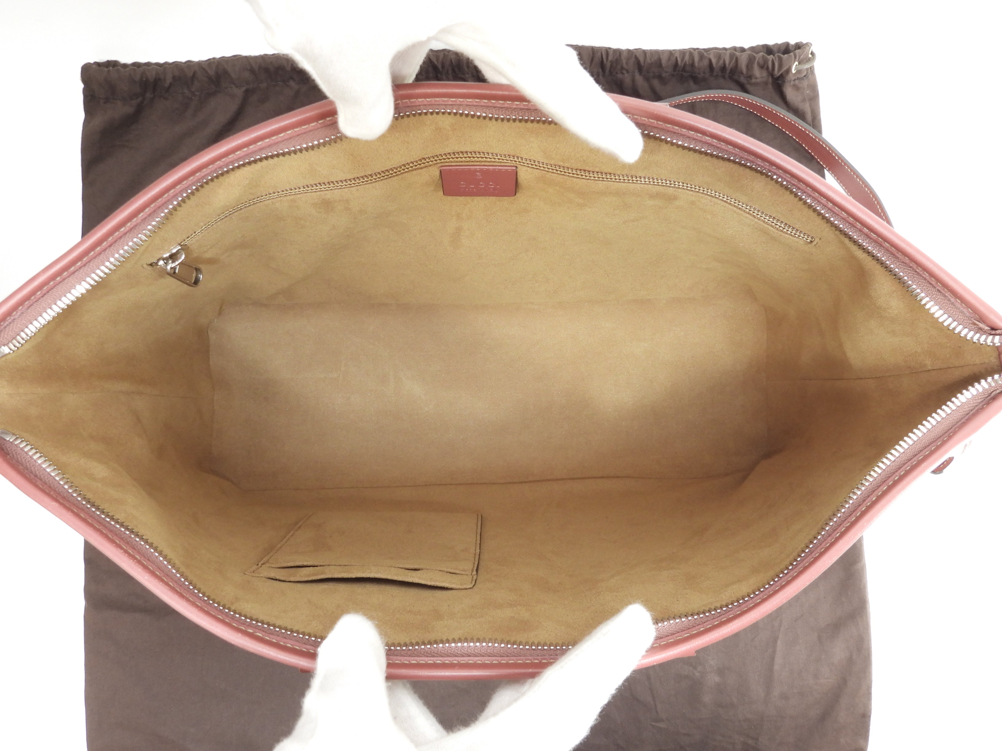 Borsa tote con manici Gucci Blooms Soft GG grigia floreale, in condizioni eccellenti@ 5
