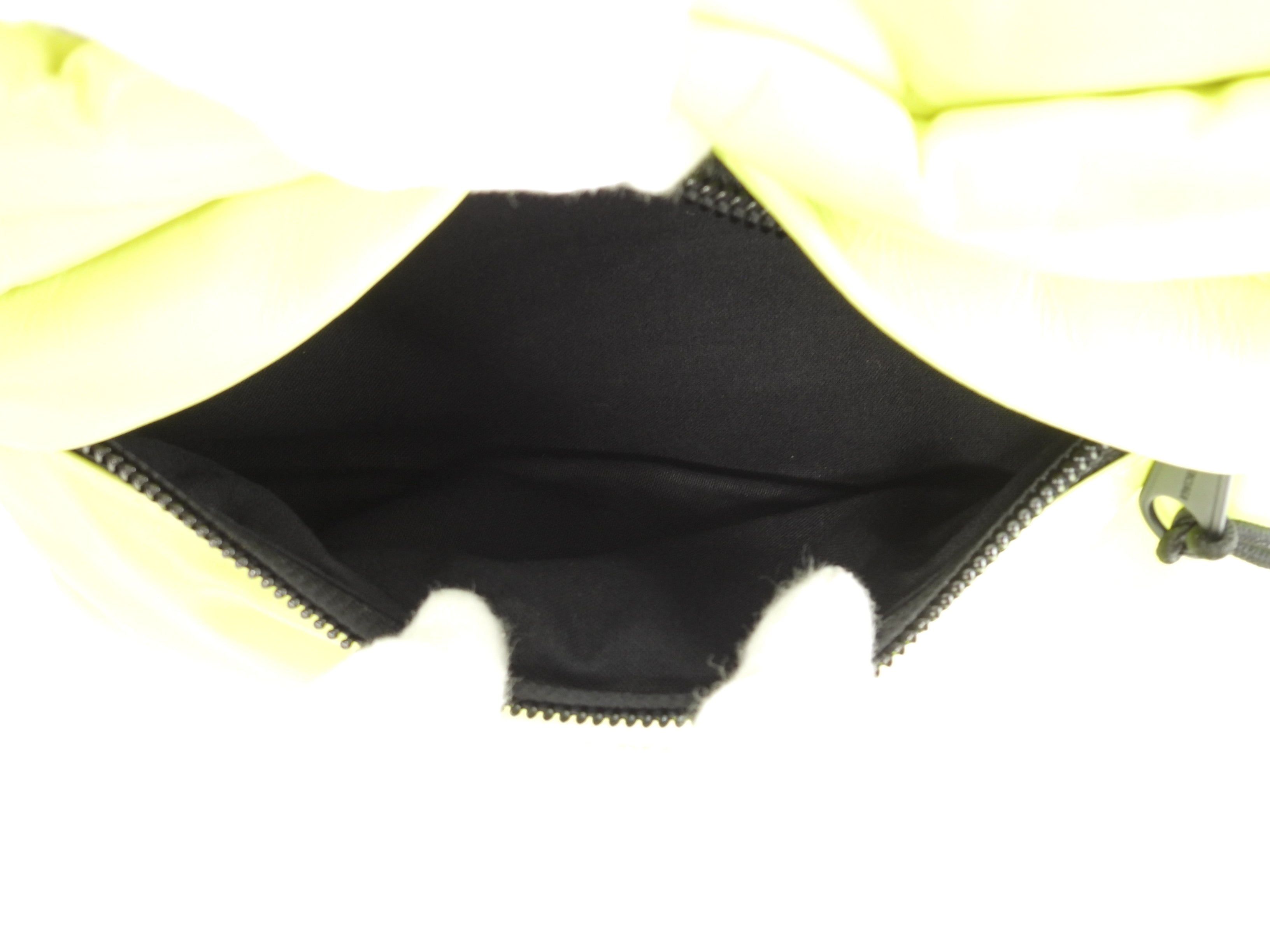 Balenciaga Borsa a cintura grande Every Day in pelle fluorescente gialla, borsa a tracolla @ 39