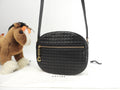 Celine Pochette C Charm in pelle trapuntata nera, borsa a tracolla, come nuova @S-AN-4188