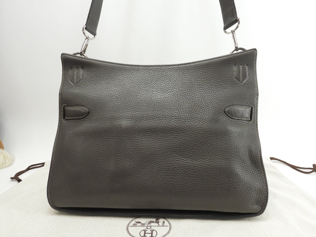 エルメス ジプシエール34 トゴレザー エタン 斜め掛けショルダーバッグ 美品@□M
