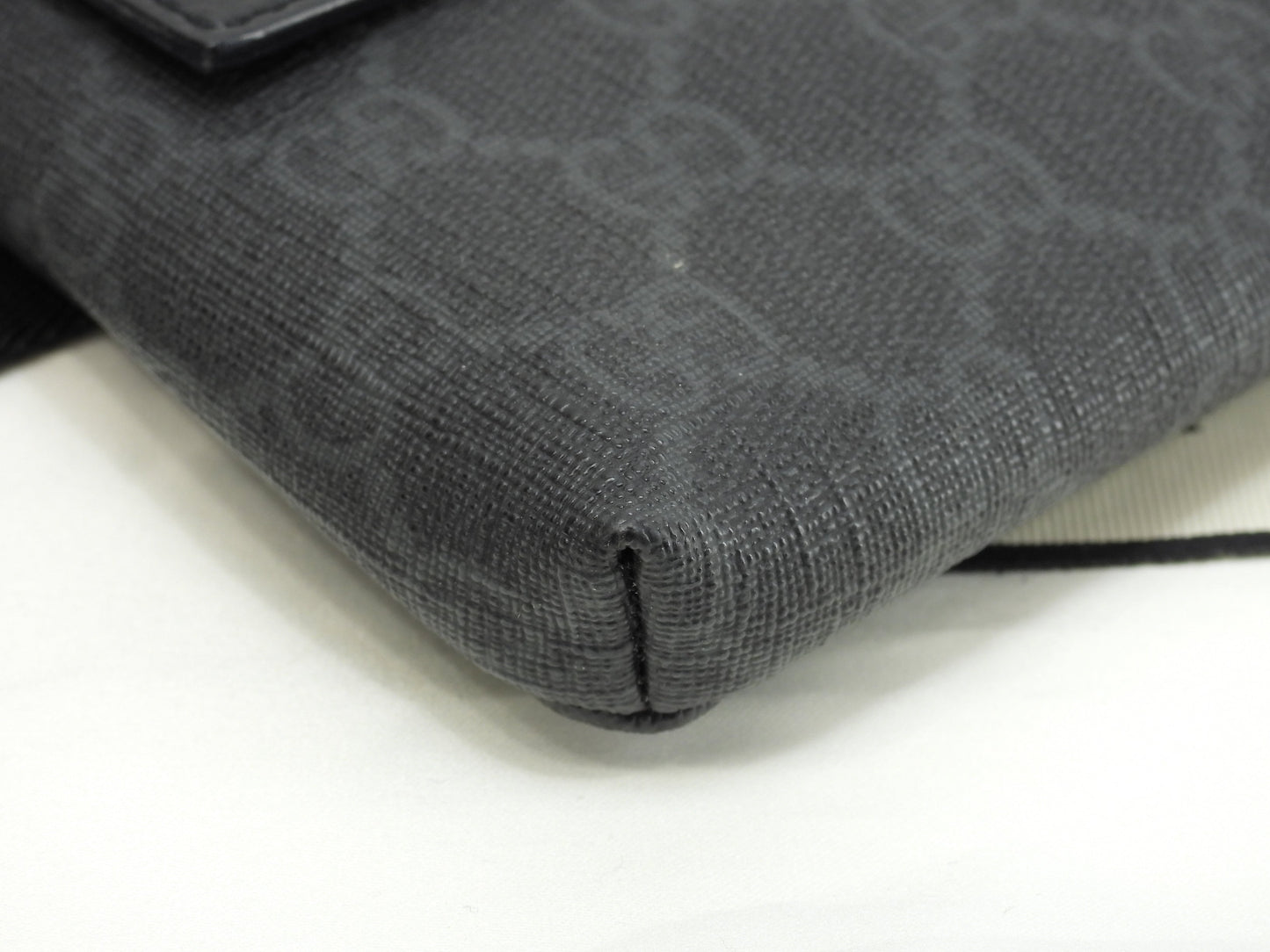 Gucci marsupio Old GG Supreme nero, borsa a tracolla, bum bag, ottime condizioni @ 4