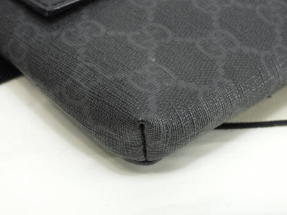 Gucci marsupio Old GG Supreme nero, borsa a tracolla, bum bag, ottime condizioni @ 4