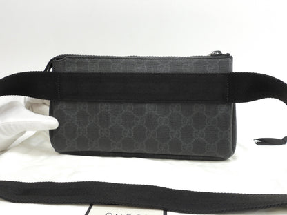 Gucci marsupio Old GG Supreme nero, borsa a tracolla, bum bag, ottime condizioni @ 4