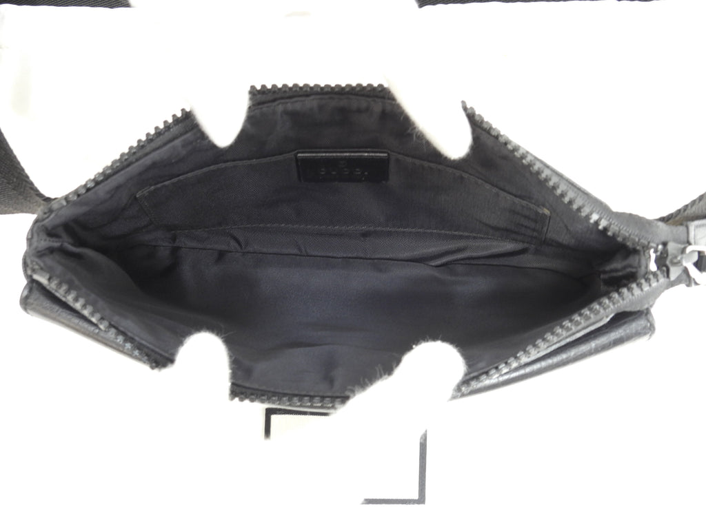 Gucci marsupio Old GG Supreme nero, borsa a tracolla, bum bag, ottime condizioni @ 4