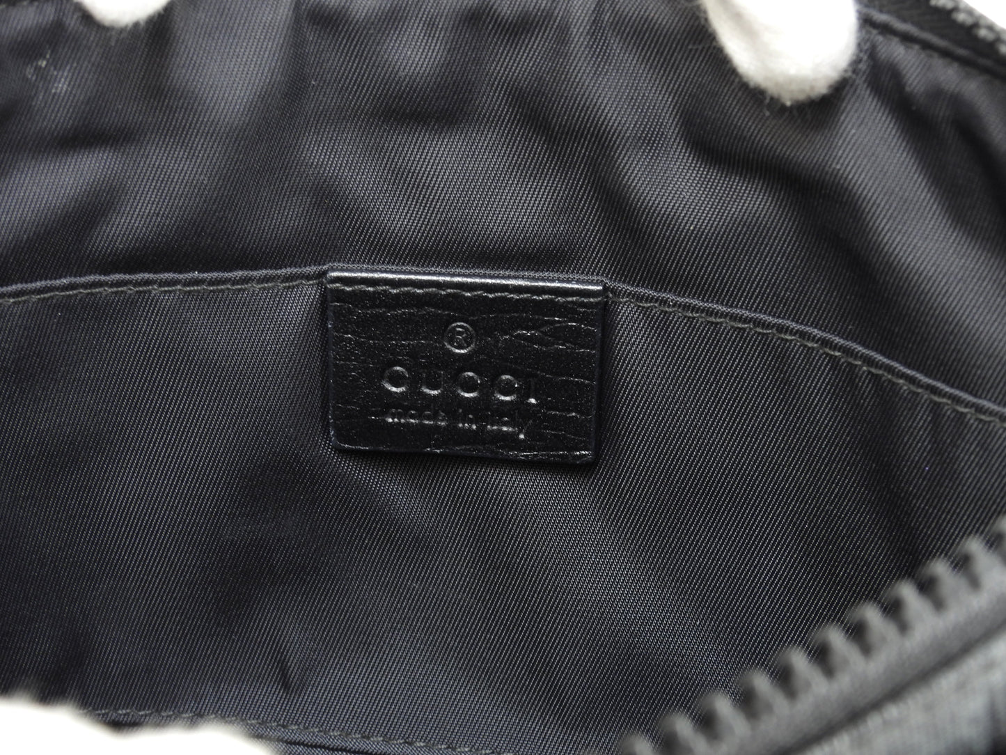 Gucci marsupio Old GG Supreme nero, borsa a tracolla, bum bag, ottime condizioni @ 4