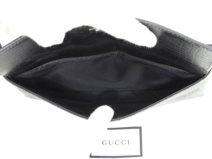 Gucci marsupio Old GG Supreme nero, borsa a tracolla, bum bag, ottime condizioni @ 4