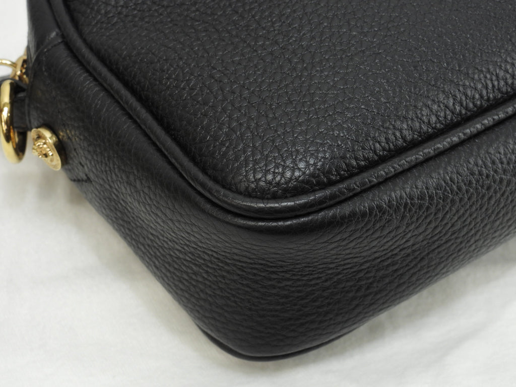 Versace Marsupio Medusa in pelle nera Belt Bag Pochette condizioni perfette @ 13