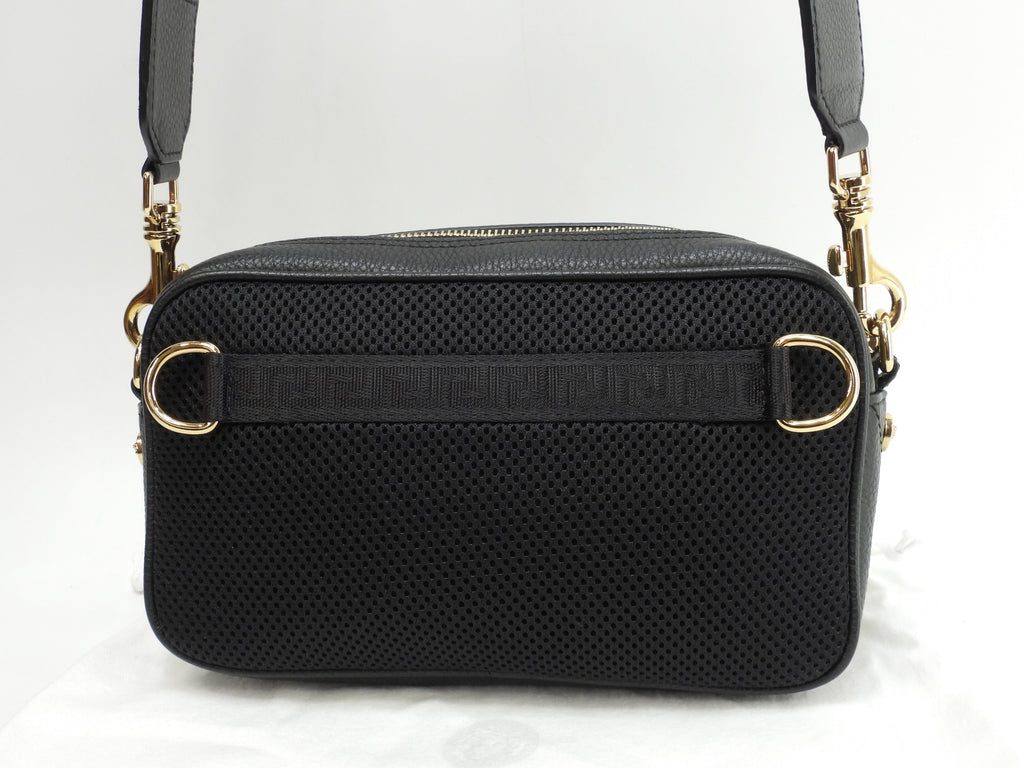 Versace Marsupio Medusa in pelle nera Belt Bag Pochette condizioni perfette @ 13