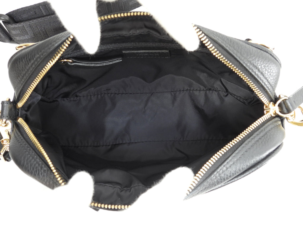 Versace Marsupio Medusa in pelle nera Belt Bag Pochette condizioni perfette @ 13