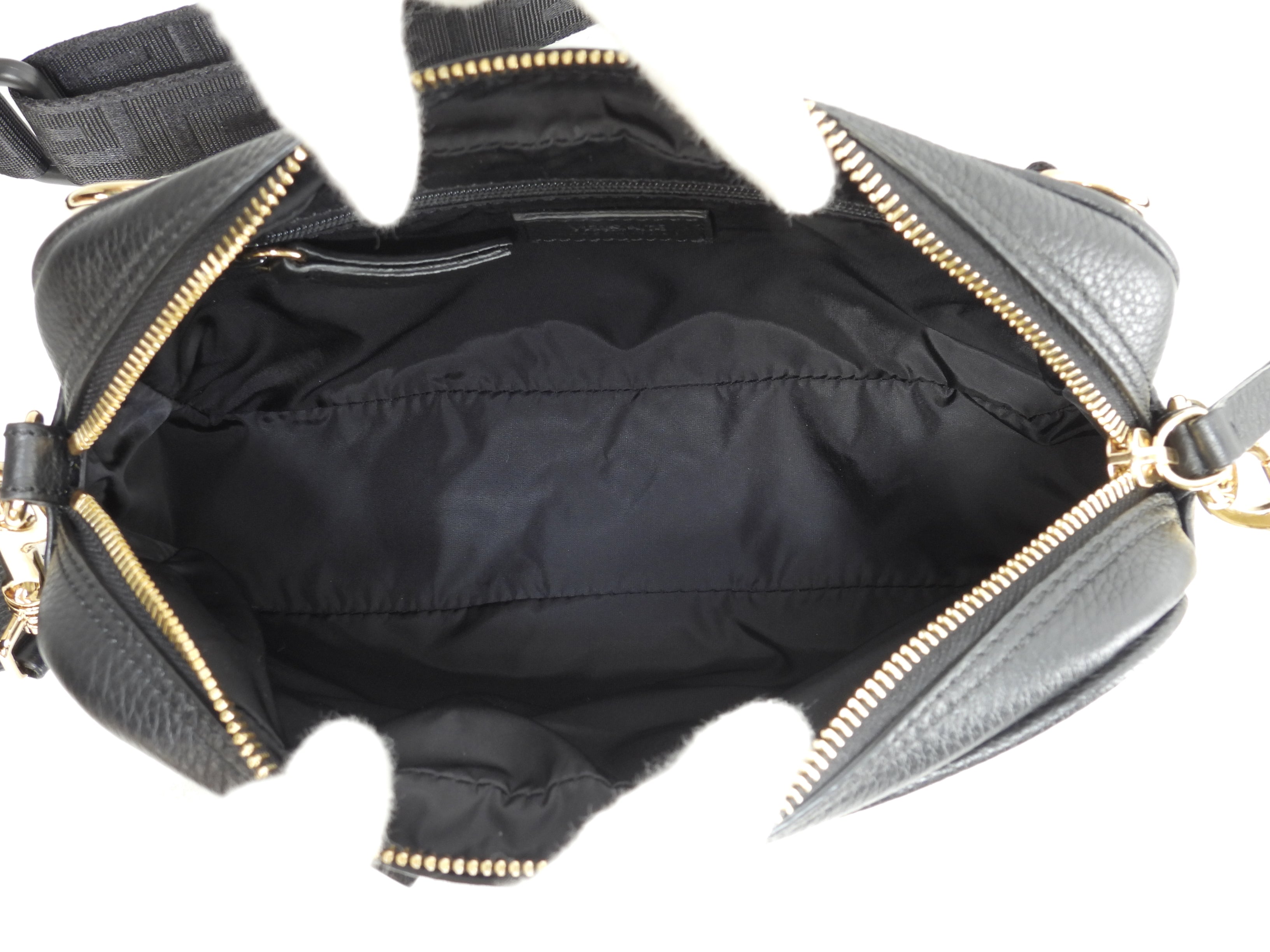 Versace Marsupio Medusa in pelle nera Belt Bag Pochette condizioni perfette @ 13