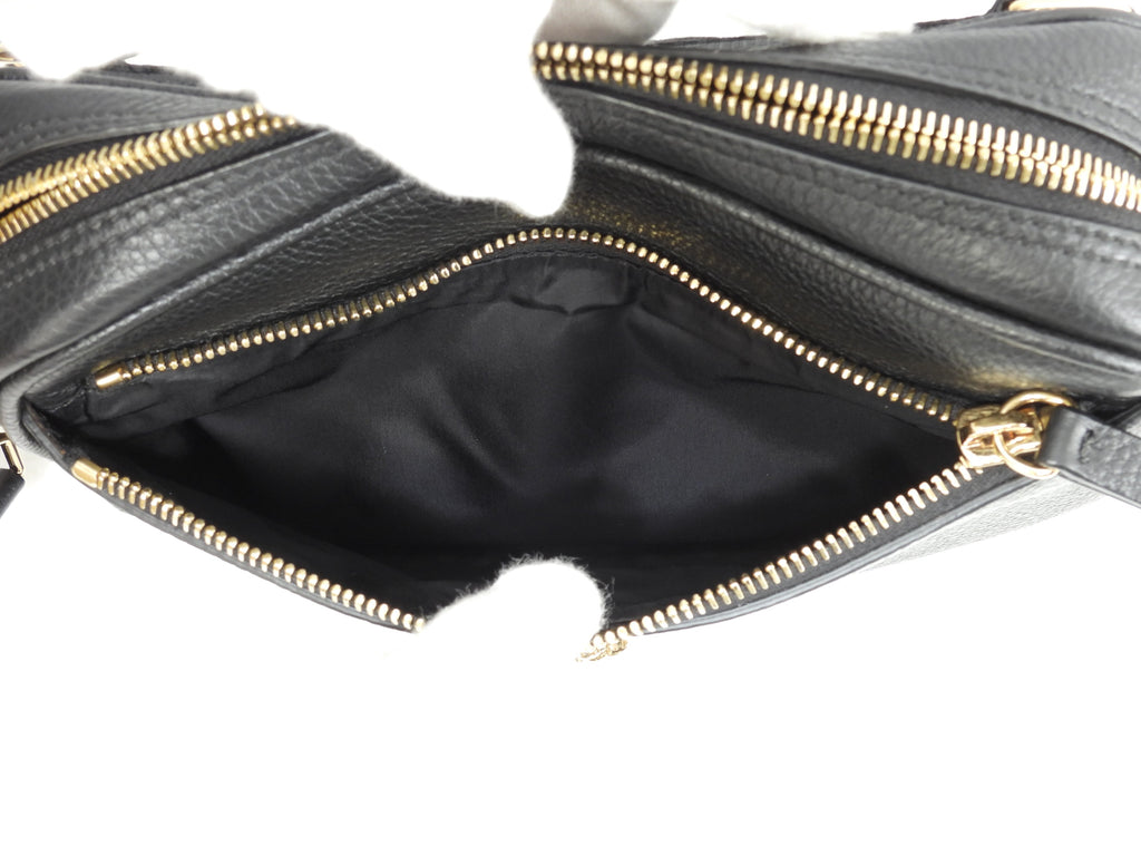 Versace Marsupio Medusa in pelle nera Belt Bag Pochette condizioni perfette @ 13