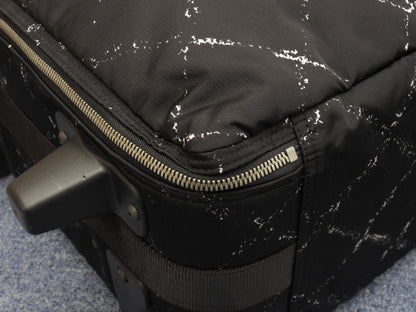 Chanel Carry-on da viaggio Travel Line vecchia, bianco e nero, trolley due ruote, ottime condizioni @5936719