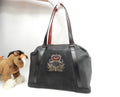 Christian Louboutin Holdall Borsa Tote da uomo in pelle nera Damon Usata in ottime condizioni @ 2