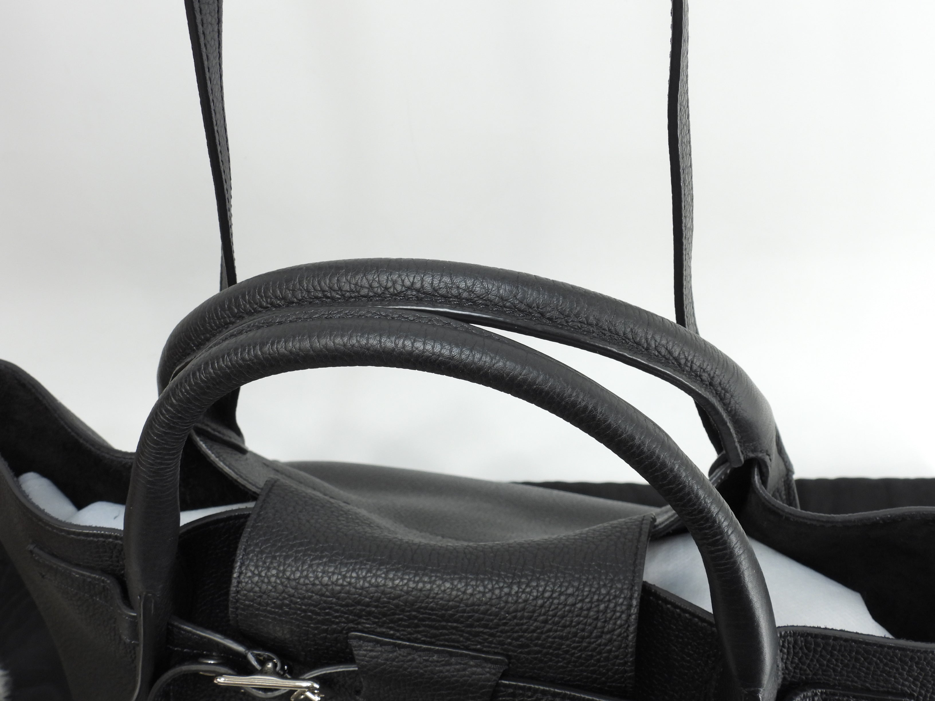 Celine Big Bag Small in pelle nera, borsa a mano con tracolla, condizioni eccellenti@U-LM-5118 2