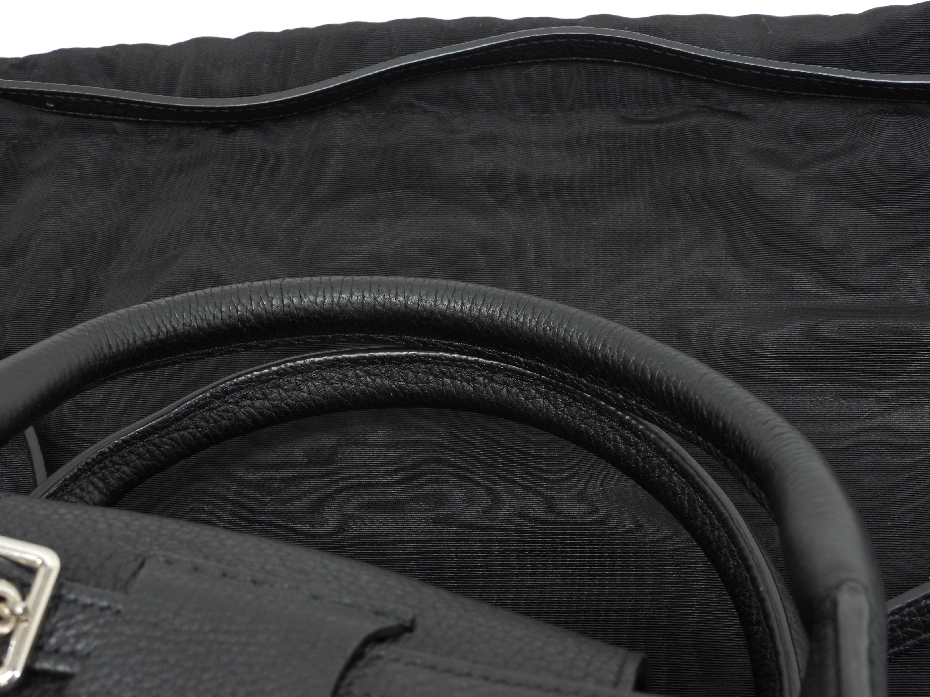 Celine Big Bag Small in pelle nera, borsa a mano con tracolla, condizioni eccellenti@U-LM-5118 2