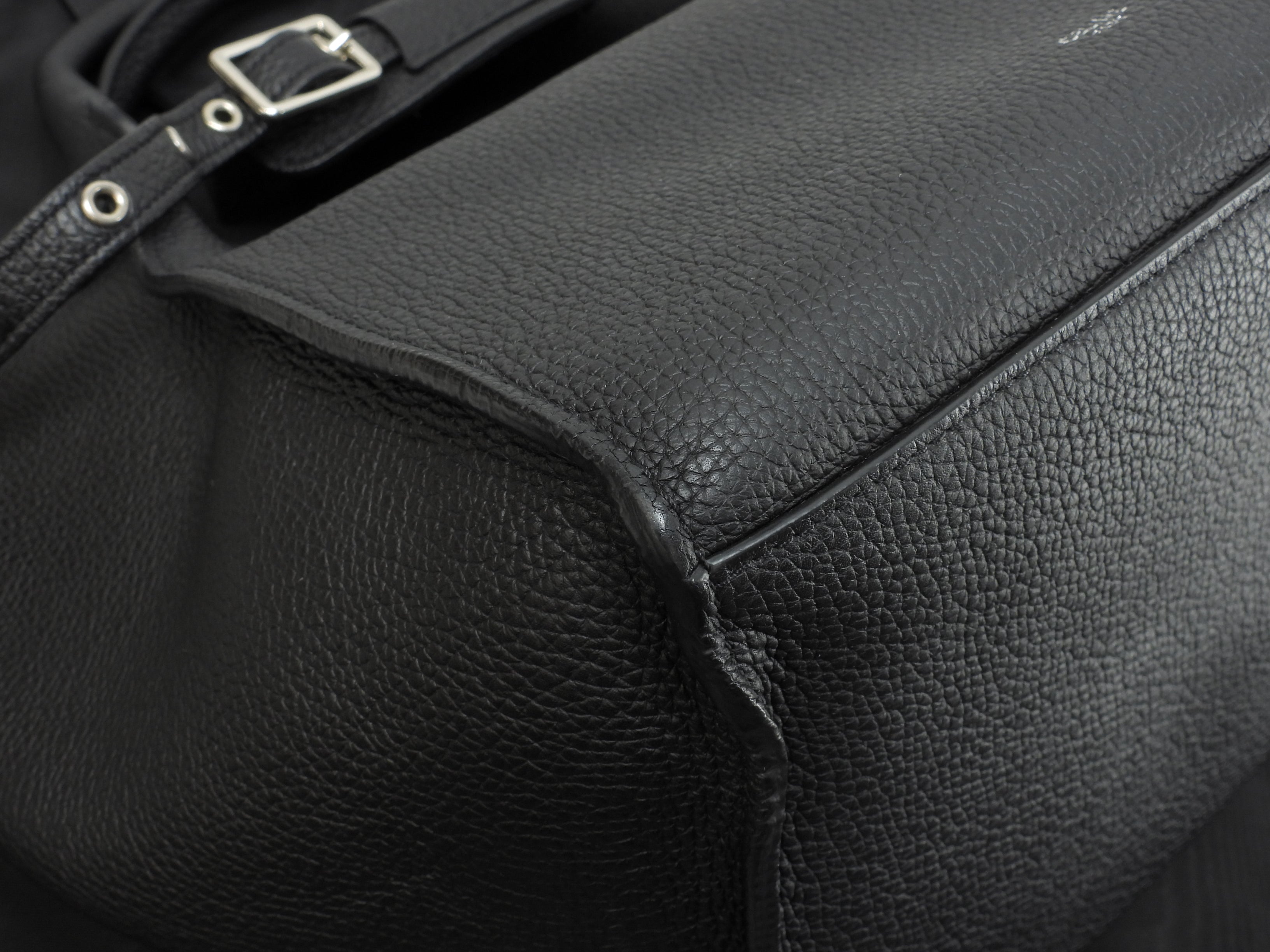 Celine Big Bag Small in pelle nera, borsa a mano con tracolla, condizioni eccellenti@U-LM-5118 2
