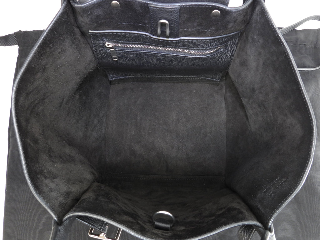 Celine Big Bag Small in pelle nera, borsa a mano con tracolla, condizioni eccellenti@U-LM-5118 2