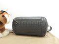 Bottega Veneta marsupio grande in pelle Intrecciato grigio, usato pochissimo @B04047843D
