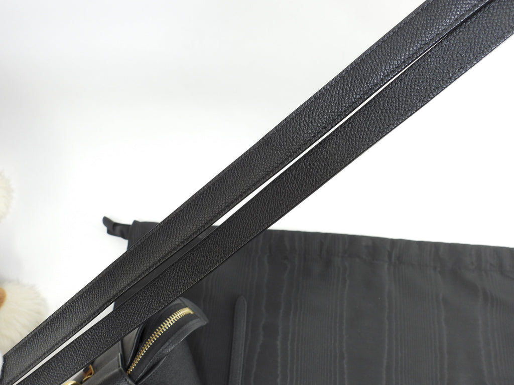Celine Belt Bag Micro Pelle Nera Pochette Borsa a mano Borsa a tracolla Ottime condizioni@ 355