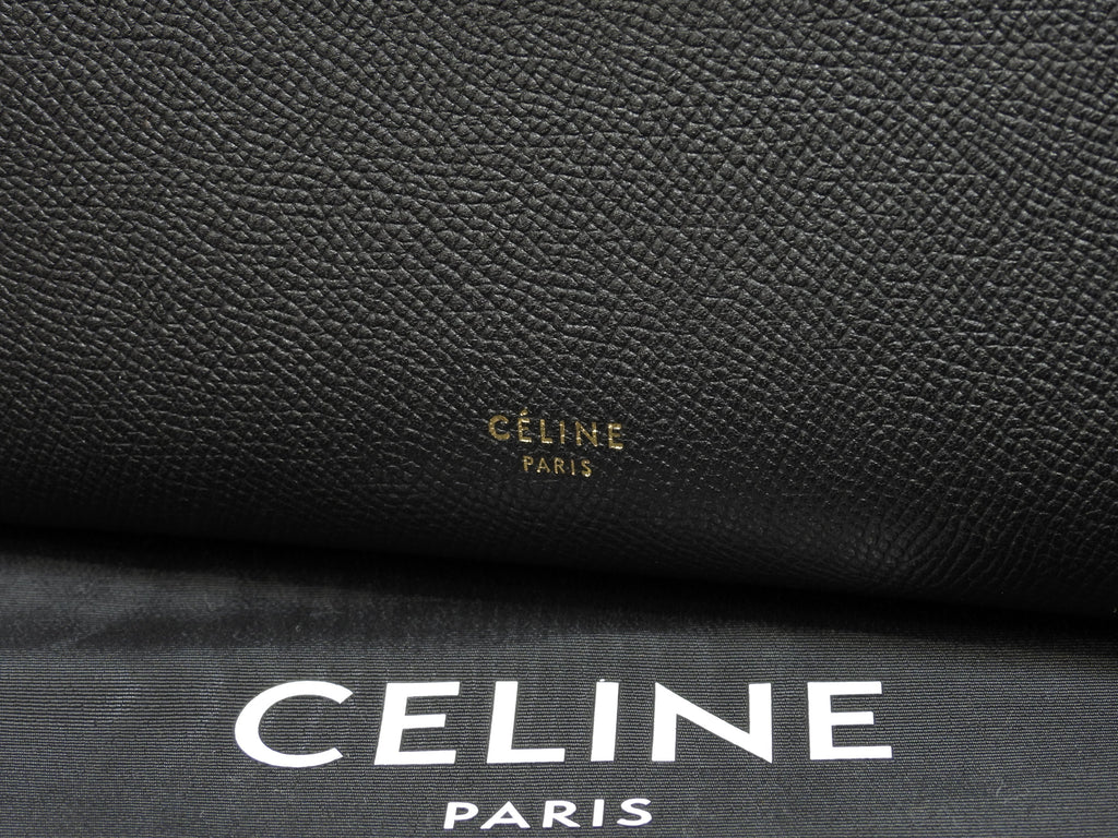 Celine Belt Bag Micro Pelle Nera Pochette Borsa a mano Borsa a tracolla Ottime condizioni@ 355