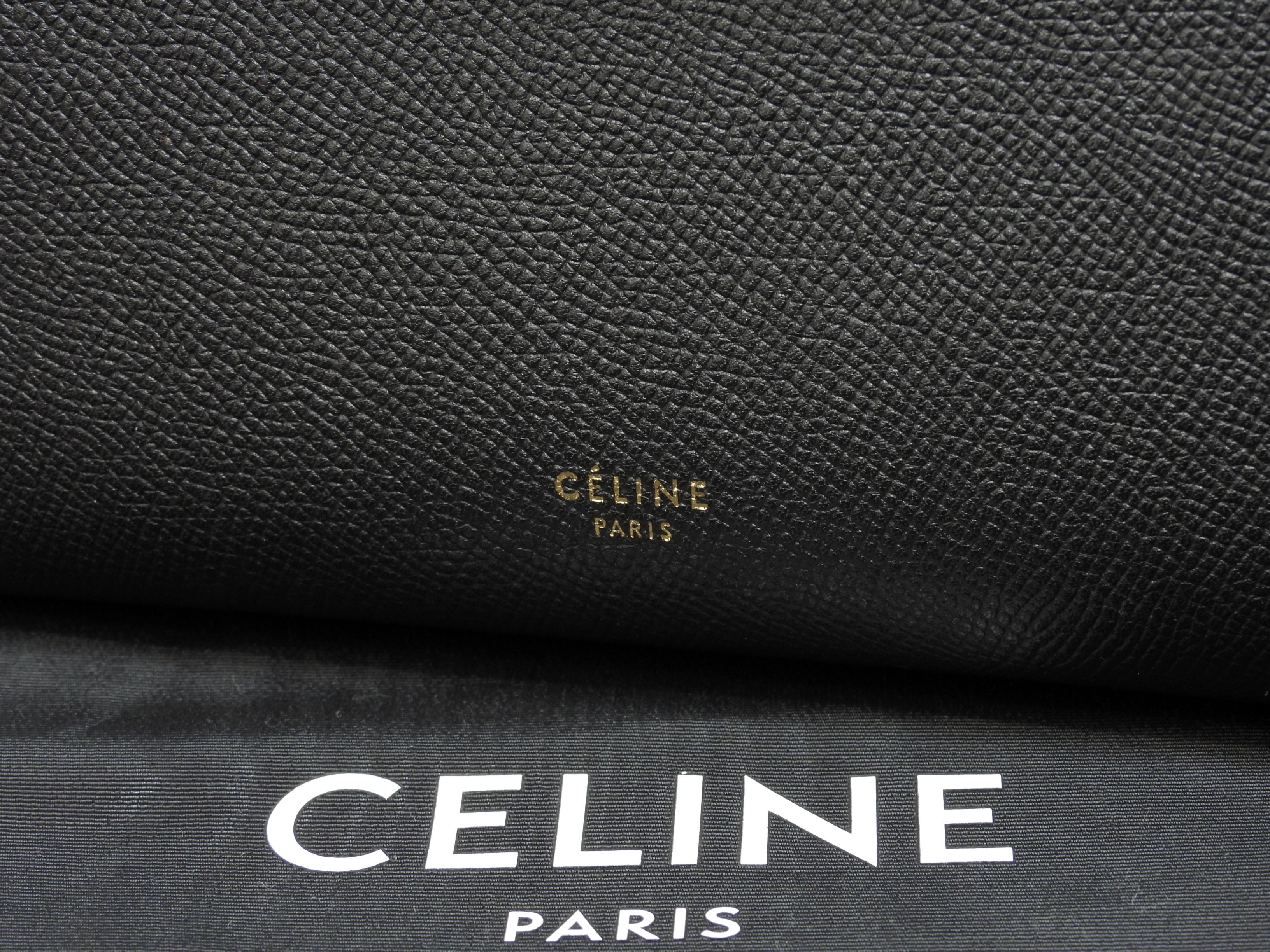Celine Belt Bag Micro Pelle Nera Pochette Borsa a mano Borsa a tracolla Ottime condizioni@ 355