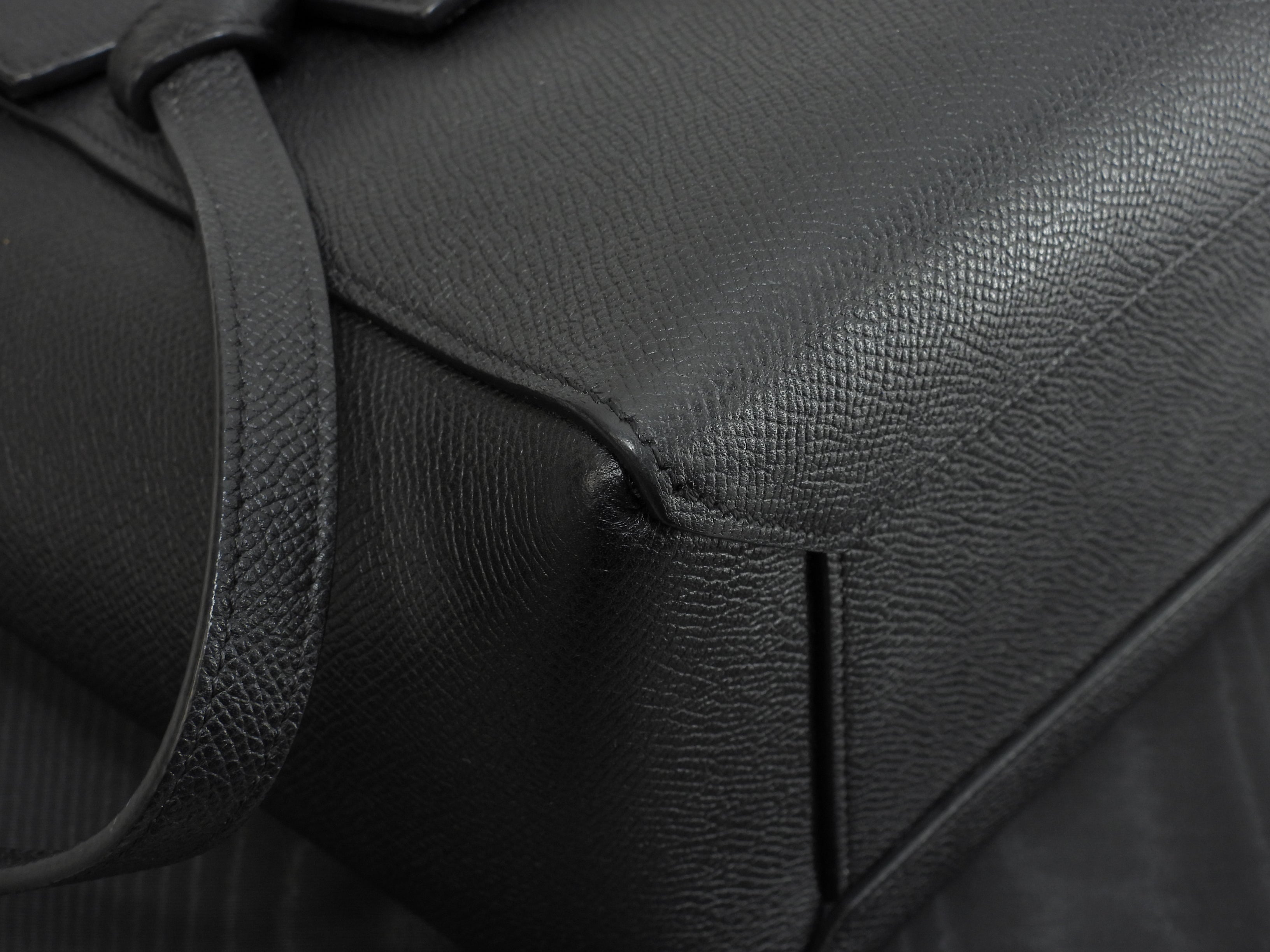 Celine Belt Bag Micro Pelle Nera Pochette Borsa a mano Borsa a tracolla Ottime condizioni@ 355
